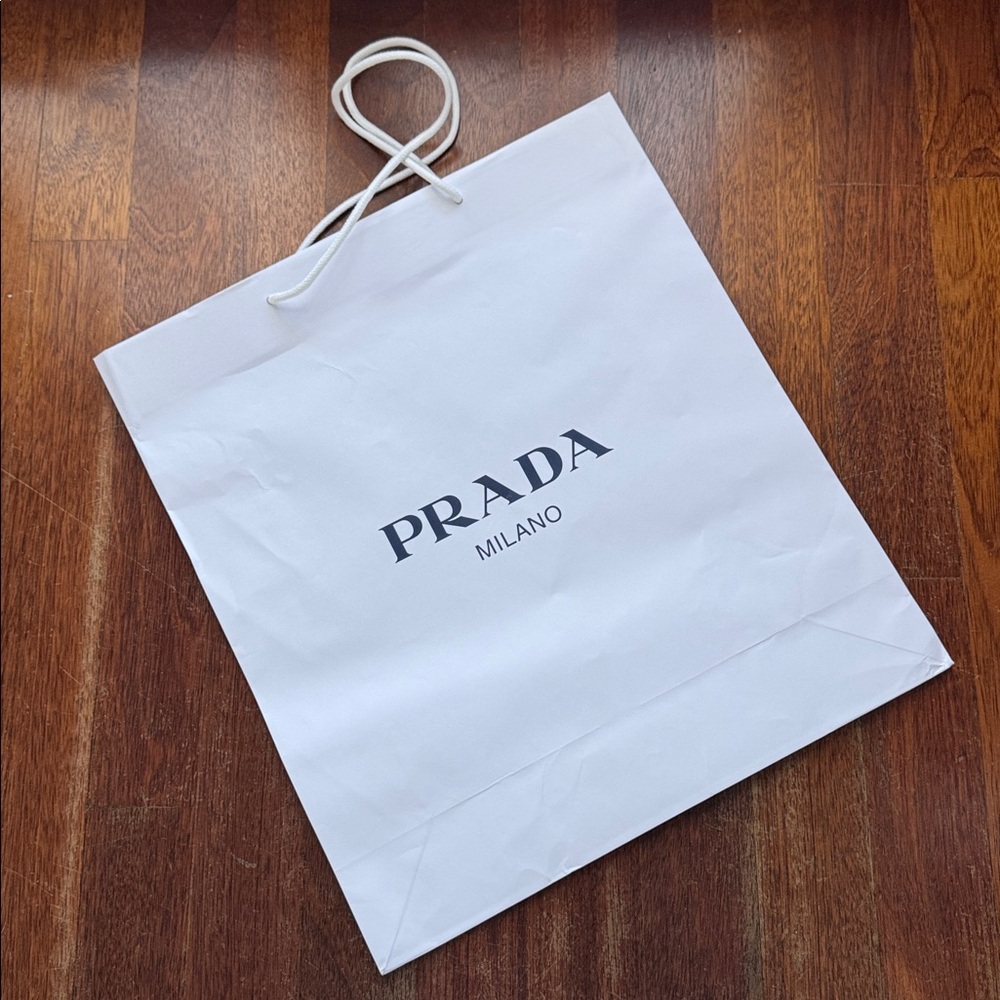 Prada Shopping Bag medium Large 14" x 13.5”